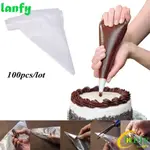 DURABLE 100PCS/LOT PRACTICAL DISPOSABLE PIPING CAKE DECORATI