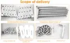 Laundry Drying Rack Collapsible Wall Mounted Clothes Drying Rack Stainless carUQ