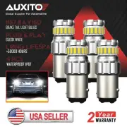 AUXITO BAY15D 1157 Reverse LED Brake Daytime Running Bulb Light White 6500K D (for: Volvo)