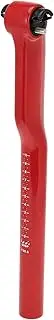 X AUTOHAUX Universal Bike Seat Posts Bike Saddle Post Seat Tube 30.8x350mm 5 Degree Offset Carbon Fiber Red 1 Pc