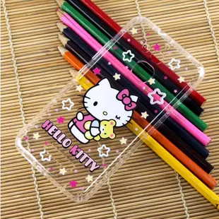 【Hello Kitty】ASUS ZenFone 3 Max 5.2吋 ZC520TL 彩繪空壓手機殼(星戀)