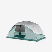 Quechua Decathlon Arpenaz 6 Person Ultrafresh Camping Tent with Poles Verdigris - Camping Tent