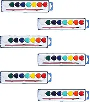 Lueear Water Color Paints with Paintbrush - Valentines Paint Drawing Sets for Kids | Portable Crafts Drawing Supplies for Artists, Adults, Children