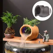 Clay Pot Flowing Water Ornaments Landscape Waterfall Jar Home Decor Indoor Foun