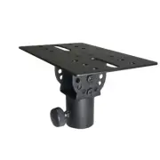 Rotatable 35mm Metal Mounting Tripod Pole DJ/PA Speaker Bracket Adapter Top Hat