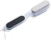 PLAFOPE Foot Care Kit Pumice Stone Nail Brush Foot File Callus Reducer Ergonomic Design for Dead Skin Removal Spa Like Experience