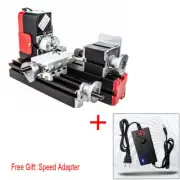 New DIY Tool CNC Metal Motorized Mini Metalworking Lathe Machine 20000rev/m 24W