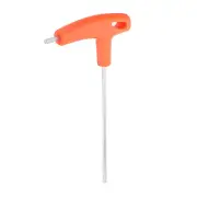 T-Handle Hex Key Wrench 4mm CR-V T-Key Inner Hexagon Spanner, Orange