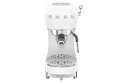 Smeg 50's Style Espresso Manual Coffee Machine (White)
