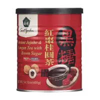 在飛比找momo購物網優惠-【薌園】黑糖紅棗桂圓茶400g