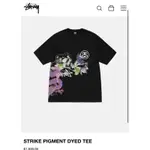 美國代購🇺🇸STUSSY STRIKE PIGMENT DYED TEE 23短袖T恤 潮流 滑板正品