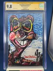 Sami Stokes Art Book #1 Trade CGC 9.8 Wolf Peach Indie Fear And Loathing Homage