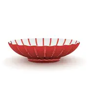 Guzzini Grace 37.5cm Centerpiece Fruit/Salad Plastic Bowl Meal Container Red