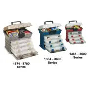 Plano Rack System 4-By Fishing Tackle Box Storage - Lures Tackle Line