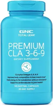 GNC Total Lean Premium CLA 3-6-9 | Improves Body Composition & Muscle Tone, Fuel