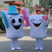 Teeth Mascot Costumes Animated theme toothbrush Cospaly Cartoon mascot Character