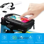 Waterproof Bicycle Cycling Bike Front Top Tube Frame Bag MTB Phone Holder Case