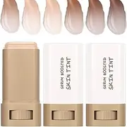 Serum Boosted Hydration Beauty Balm, Beauty Balm Serum Boosted Skin Tint, Skin Tint Stick, Foundation Face Stick for Women Hydrates (04)