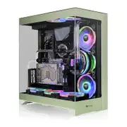 Thermaltake CTE E550 Tempered Glass Dual Chamber ATX Mid Tower Case - Matcha Green [CA-1Z8-00MEWN-00]