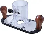 Trim Router, Transparent Compact Router Plunge Base, Power Tool Accessory for Beginners Home Users Professionals Business Users Craft Enthusiasts