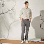 【NAUTICA】男裝 美式休閒素面長褲(深灰)