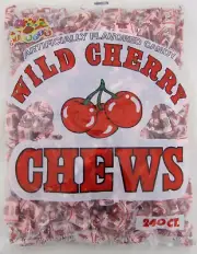 Albert's Wild Cherry Chews 240 Count Candy Bulk Candy