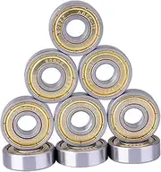 10pcs Frictionless Abec-11 Sealed Skateboard Roller Skate Bearings 608-ZZ Skates Ball Bearings Replacement