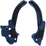 Acerbis KTM/Husqvarna/Gas Gas 50 SX/TC/MC 24-25 Blue/Black X-Grip Frame Guards