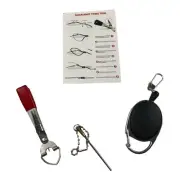 Fishing Quick Knot Tying Tool 5 in 1 3 Piece Fish Hook Tie Tool Clippers
