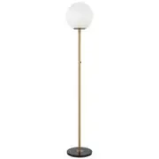 Telbix Lighting Oliana Floor Lamp - Antique Gold / Alabaster