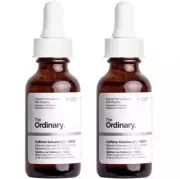 2PCS The Ordinary Solution with 5% caffeine + EGCG for Tired Eyes, 2X 30ml