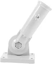 CLISPEED Flag Pole Holder Bracket Adjustable Metal Wall Mounting Bracket for Various Flags Easy Installation for Use Durable and Practical Flagpole Support