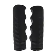 2Pcs Rubber Wheelchair Hand Grips Ergonomic Prevent Slipping Easy Installation Universal Wheelchair Grip Cover