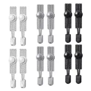 6 Pairs Elastic Shoe Laces for Adults & Kids Lock Shoe7876