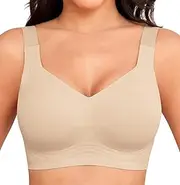 [Xcutting] Women Wirefree Bras for Women Full Coverage No Underwire Everyday Bras Comfortable Wireless Padded Bras