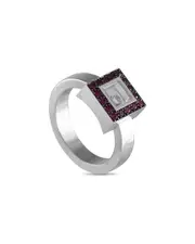 Chopard 18K 0.05 ct. tw. Diamond & Ruby Ring
