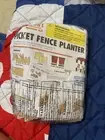 2022 The Home Depot Kids Workshop PICKET FENCE PLANTER New.