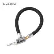 1x Locking Air Chuck With Air Hose Inflator Adapter For Bike Motorcycle Car Tire