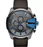 DIESEL DZ4500 Mega Cheif Chronograph Men's Watch BNWT Gift Box $250