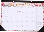 jojofuny Creative Note Calendar Monthly Wall Planner for Organizing Scheduling Month Floral Design Cultivate Awareness Planning Habits Odor