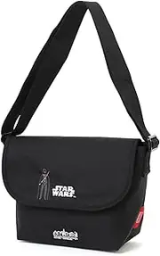 [Manhattan Portage] MP1605JRBPDMGNTSTW25 Nylon Messenger Bag JR 2025 Star Wars Black Genuine, Black, Free Size