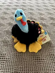 NEW Bark Box Dog Toy TURKEY TIM Thanksgiving Plush LARGE 50+ lbs