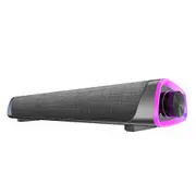 Computer Speaker RGB Light Switch Button Surround Sound Portable Speaker