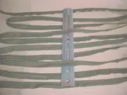 19Y PHOENIX TRIM 50278-0127 SILVER LEAF CORD DRAPERY UPHOLSTERY TRIM