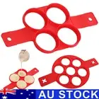 Silicone Egg Omelette Mould Breakfast Maker Tool Pancake Pan Non Stick Flipper
