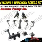 10 Tie Rod Ends Ball Joints Idler Pitman Arm for Mitsubishi Pajero NL 1991-2000