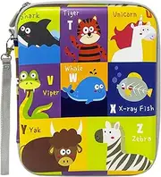 WTVIDAS Yoto Card Holder for Yoto Cards,Yoto Card Case 80 Pockets with Removable Sleeves,Portable Travel Card Storage Bag for Yoto Mini Cards