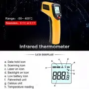 Digital Infrared Thermometer Non-Contact Pyrometer ThermometerTemperature` V3G1