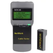Portable Wireless Network Tester Sc8108 LCD Digital PC Data Network CAT5 RJ45
