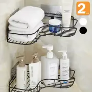 Corner Shower Shelves Shower Caddy Shelf Wall Mounted Shower Bathroom-*-
